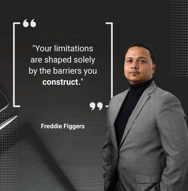 SelfImposed Barriers Freddie Figgers